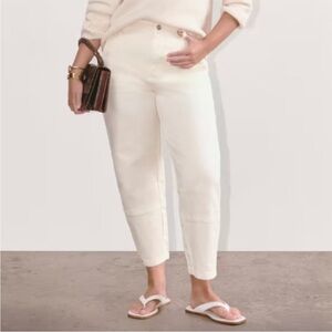 Everlane utility barrel pant 4 tall
